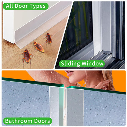 🔥Buy 1 Get 1 Free✨Door seal-Keep weather out!🌞Weather Stripping Door Seal