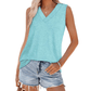 🌸LIMITED PRICE:￡12.99!!✨Women's Sleeveless V-Neck Slimming Loose Fit Casual Tank Top