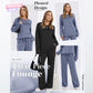 💓LAST DAY 60% OFF💓Women's Crew Neck Top & Drawstring Pants Set