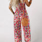 🏖️🏖️Hot Sale 50% OFF🌼Women’s Casual Print Sleeveless Overalls Jumpsuits