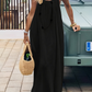 💃💃LAST DAY SAEL 50% OFF!!✨Women's Solid Color Backless Cami Dress💕