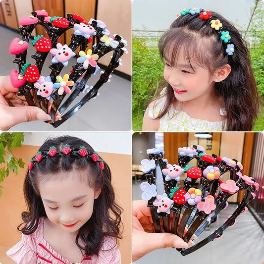 ⏳ LIMITED TIME – Buy 1 Get 1 Free! 🌺 Children's Cute Braided Hairpin
