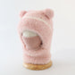 ⏳🎁70% OFF!!!-Ready for Winter!!!❄️🐻3-in-1 Cute Bear Ear Fleece Plush Winter Hat