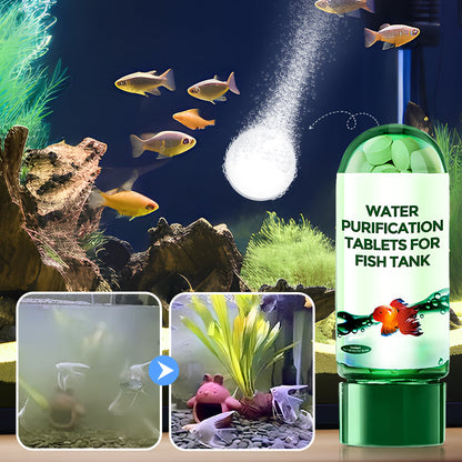 🔥Only ￡7.99!!!✨60K+ SOLD💧Powerful Aquarium Water Purification Tablet
