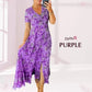 💃Hot Sale - 48% OFF🔥 Floral print v-neck dress🌺