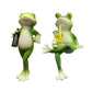 🔥Last Day Sale 50% OFF 🐸 Frog Flower Pot Hanger Ornament🍷