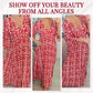 🔥LAST DAY SALE 50% OFF💖Bohemian casual print V-neck waist wrap long dress🌸