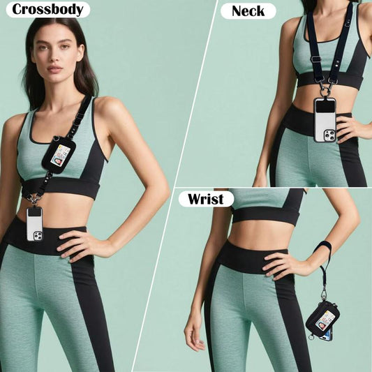 🔥2025 HOT SALE 49% OFF✨Adjustable Crossbody Phone Wallet Lanyard with Safety Breakaway Clasp