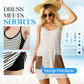 🥳2026 HOT SALE🥳💞50K+ SOLD!🔥👗50% OFF! Women's Sleeveless Summer Dress with Shorts – 2-in-1 effortless style! 🌸