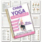 🧘‍♀️Hot Sale🔥30-Day Chair Yoga Weight Loss Spiral Notebook & Exercise Guide