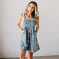 🌸New Fashion Hot Sale 50% Off🌸 Vintage Floral Printed Denim Jumpsuit