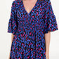 💥Hot Sales-49% OFF👗Leopard Shirred Waist Dress
