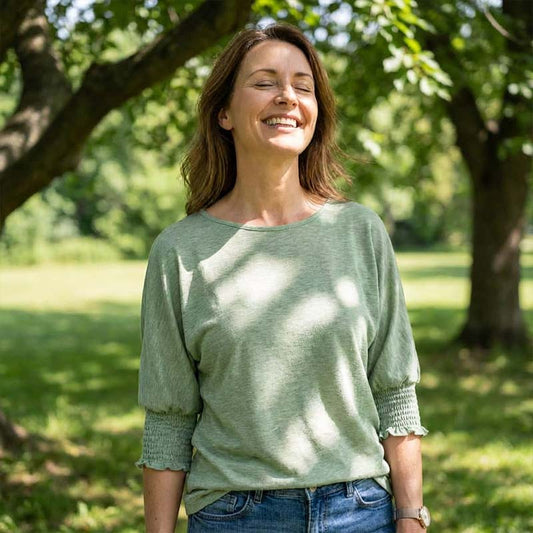 🔥Hot Sale 50% OFF🏆Women's Fashion 3/4 Sleeve Crewneck Basic Business T-Shirts