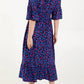 💥Hot Sales-49% OFF👗Leopard Shirred Waist Dress