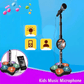 🎁Christmas Sale - 50% OFF🎤 Microphone Toy, Karaoke Machine Toy with Light💥