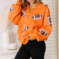✨New Style🔥Womens Game Day Sweatshirts Football Sequin Hoodies with Pocket