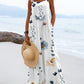 🔥HOT SALE🔥PLUS SIZE FLORAL WIDE LEG OVERALLS JUMPSUIT