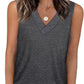 🌸LIMITED PRICE:￡12.99!!✨Women's Sleeveless V-Neck Slimming Loose Fit Casual Tank Top
