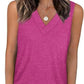 🌸LIMITED PRICE:￡12.99!!✨Women's Sleeveless V-Neck Slimming Loose Fit Casual Tank Top