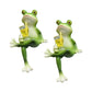 🔥Last Day Sale 50% OFF 🐸 Frog Flower Pot Hanger Ornament🍷