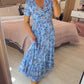 💃Hot Sale - 48% OFF🔥 Floral print v-neck dress🌺