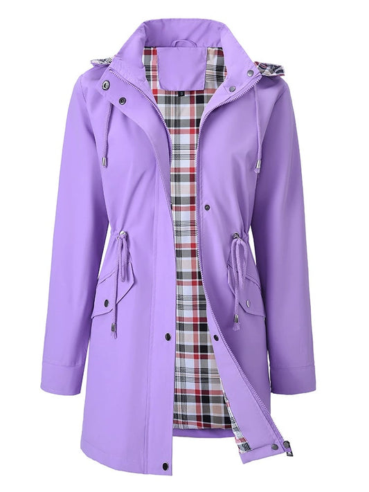 🔥Hot Sale 49%🔥Ultimate  Plaid Waterproof Jacket for Women