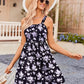 💖LAST DAY SALE 50% OFF👗Women's Summer Dresses Casual Square Neck Floral Sundress With Pockets