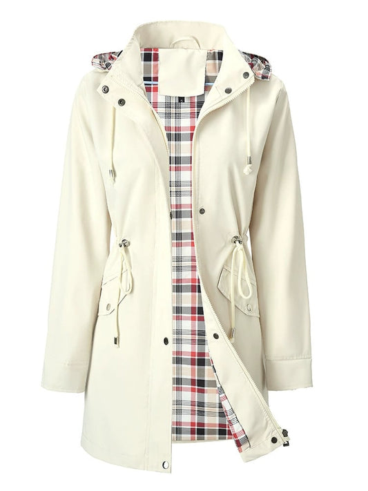 🧥Hot Sale 49%💗Ultimate Plaid Waterproof Jacket for Women🍃