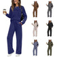 💓LAST DAY 60% OFF💓Women's Crew Neck Top & Drawstring Pants Set