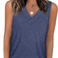 🌸LIMITED PRICE:￡12.99!!✨Women's Sleeveless V-Neck Slimming Loose Fit Casual Tank Top