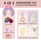 💅Fantasy 3-in-1 Princess Dress Up & Make Up Game Set💝