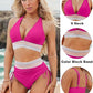 🔥LAST DAY SPECIAL PRICE: ￡11.99!!💥-👙2026 High Waisted Tummy Control Color Block Bikini Sets