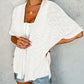 Summer Hot Sale 50％ OFF🔥2025 New Stylish Flowy Short Sleeve Cardigan