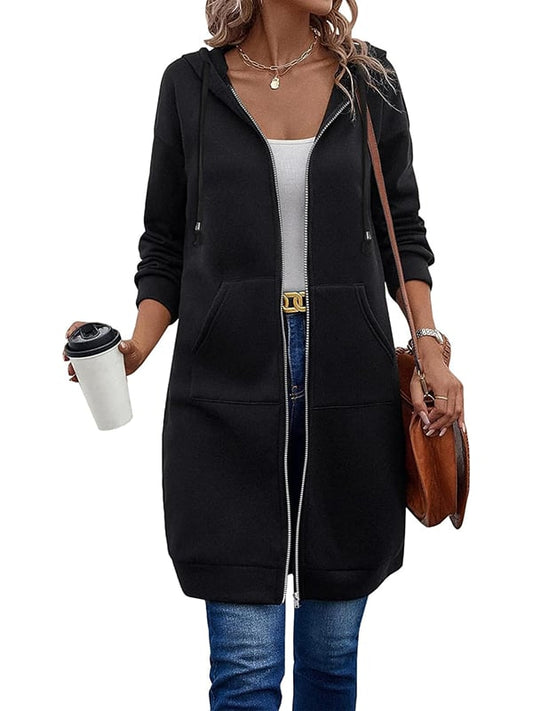 🥳Last Day Sale 49%🔥Women Casual Zip up Fleece Hoodies