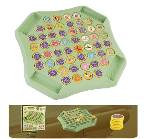 🎄Christmas Sale 49% OFF-Only need ￡8.99🎁Kids' 2-Player Animal Flip Chess-5