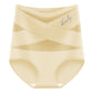🥰Limited Sale 50% OFF💟Plus-Size High-Waist Cross Tummy Control Panties🩲