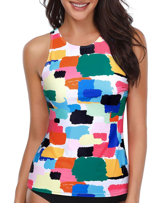 ⛱️LAST DAY SPECIAL SALE 49% OFF💖Tummy Control Swimsuit Tankini Top