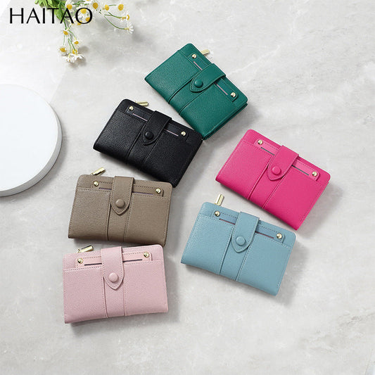 🔥Exclusive 2025 Luxury Sale✨Women's Premium RFID Leather Bifold Wallet(🩷Special Gift🩷Free)