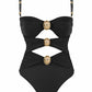 🔥Summer Vacation  Hot Sale 49% OFF 💖2025 New Women's Cut Out Ruched Cami One-Piece Swimsuit🩱✨