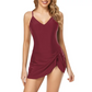 🩱Vacation Sale 50% OFF👙Women's Tummy Control Slim Fit Plus Size One Piece Swimsuit