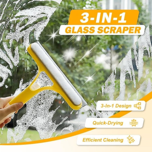 🏆Flash Sale⚡ 50K+ SOLD! Almost Gone-💥🔥3 in 1 Window Cleaning Scraper