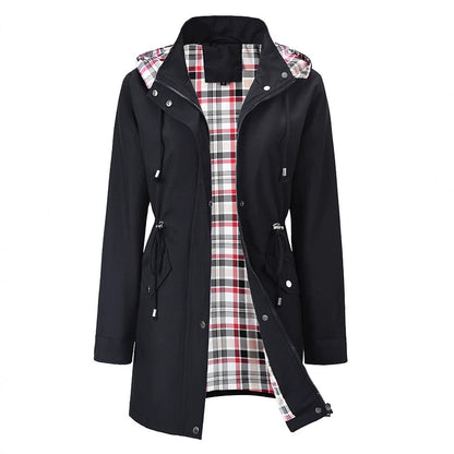 🧥Hot Sale 49%💗Ultimate Plaid Waterproof Jacket for Women🍃