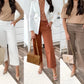 👖2025 HOT SALE 70% OFF💷Stretch Twill Cropped Wide Leg Pants