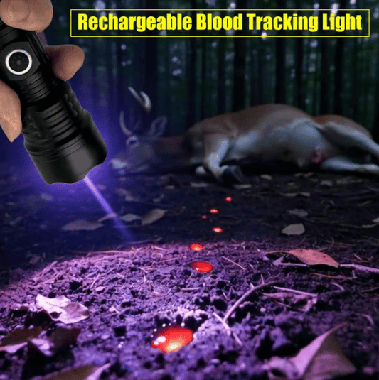🔥Buy 1 Get 1 Free🌟🔦2000 Lumens Rechargeable Blood Tracking Light 🔦 For Night Hunting