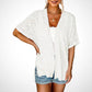 Summer Hot Sale 50％ OFF🔥2025 New Stylish Flowy Short Sleeve Cardigan