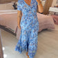 💃Hot Sale - 48% OFF🔥 Floral print v-neck dress🌺