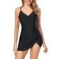 🩱Vacation Sale 50% OFF👙Women's Tummy Control Slim Fit Plus Size One Piece Swimsuit