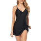 🩱Vacation Sale 50% OFF👙Women's Tummy Control Slim Fit Plus Size One Piece Swimsuit