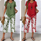 👚 50% OFF NOW! 🔥 Casual Round Neck Layered Tunic Top & Wide Leg Pants Set – Flowy Design, Soft Fabric & Perfect for Everyday Style 🌸