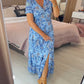 💃Hot Sale - 48% OFF🔥 Floral print v-neck dress🌺
